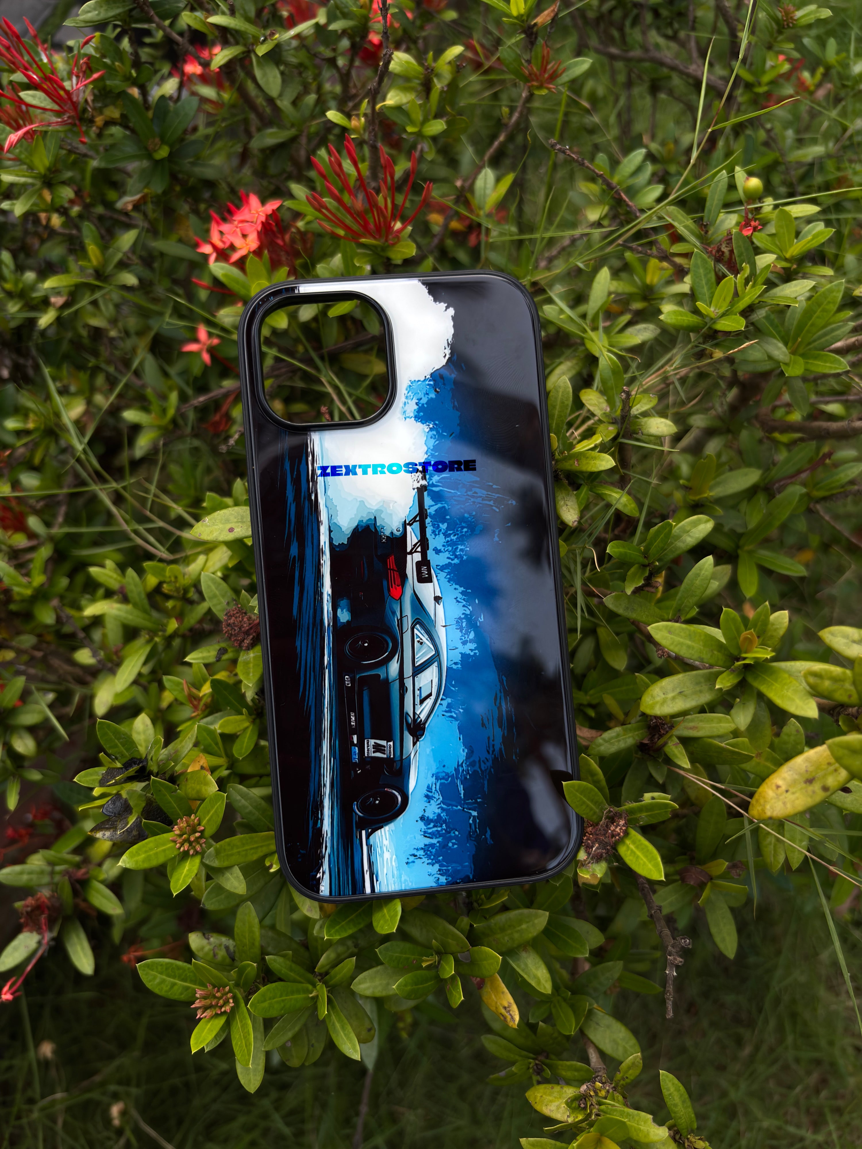 Glass And Metal Car Case