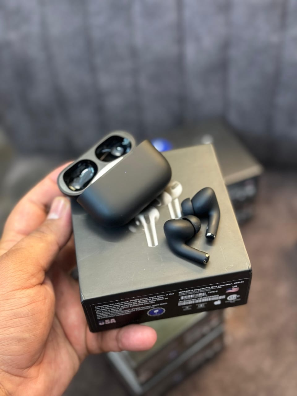 Airpods Pro 2 In Matt black