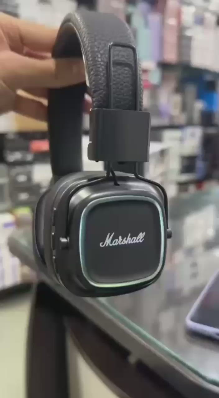 Marshall BT-10 Wireless Headphones – HD Stereo | Super Bass | Bluetooth